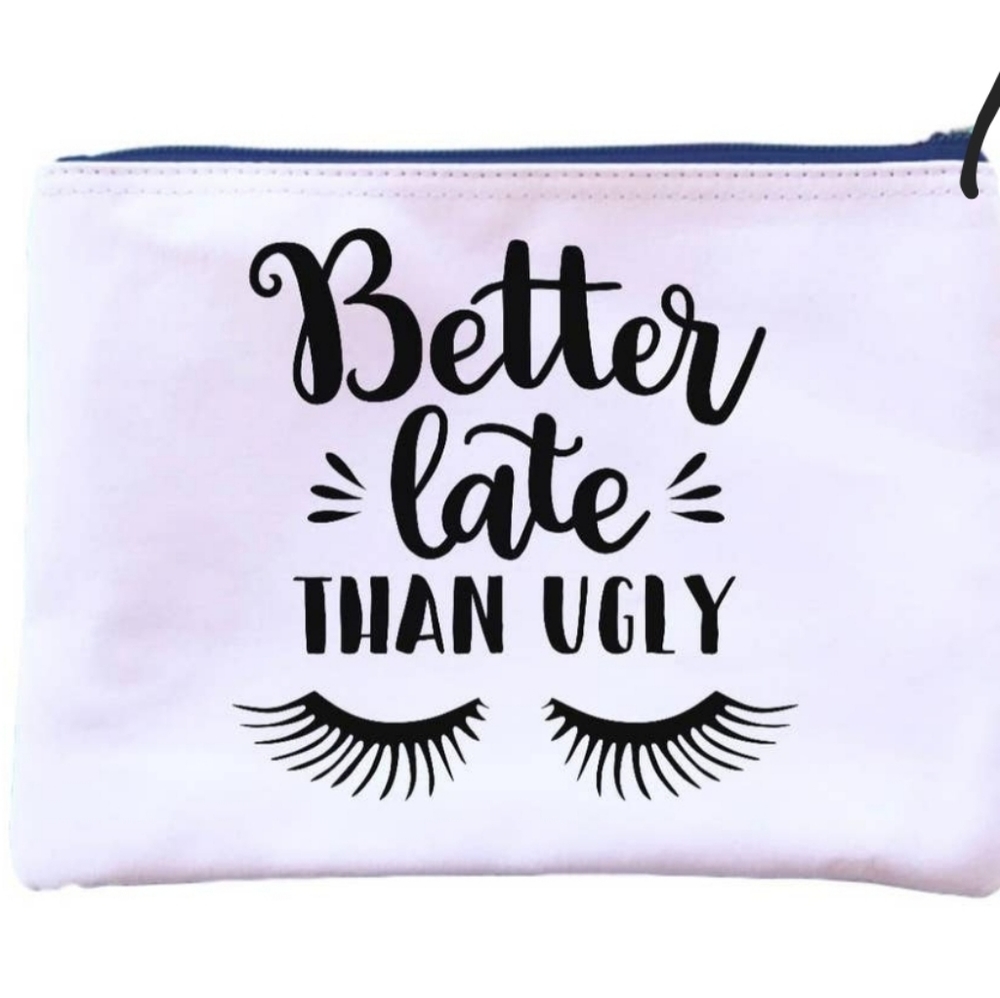 Better Late Universal Zip-up Pouch